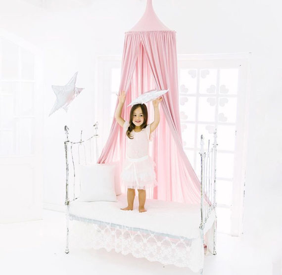 Nursery_Canopy_Hanging_Tent_Pink