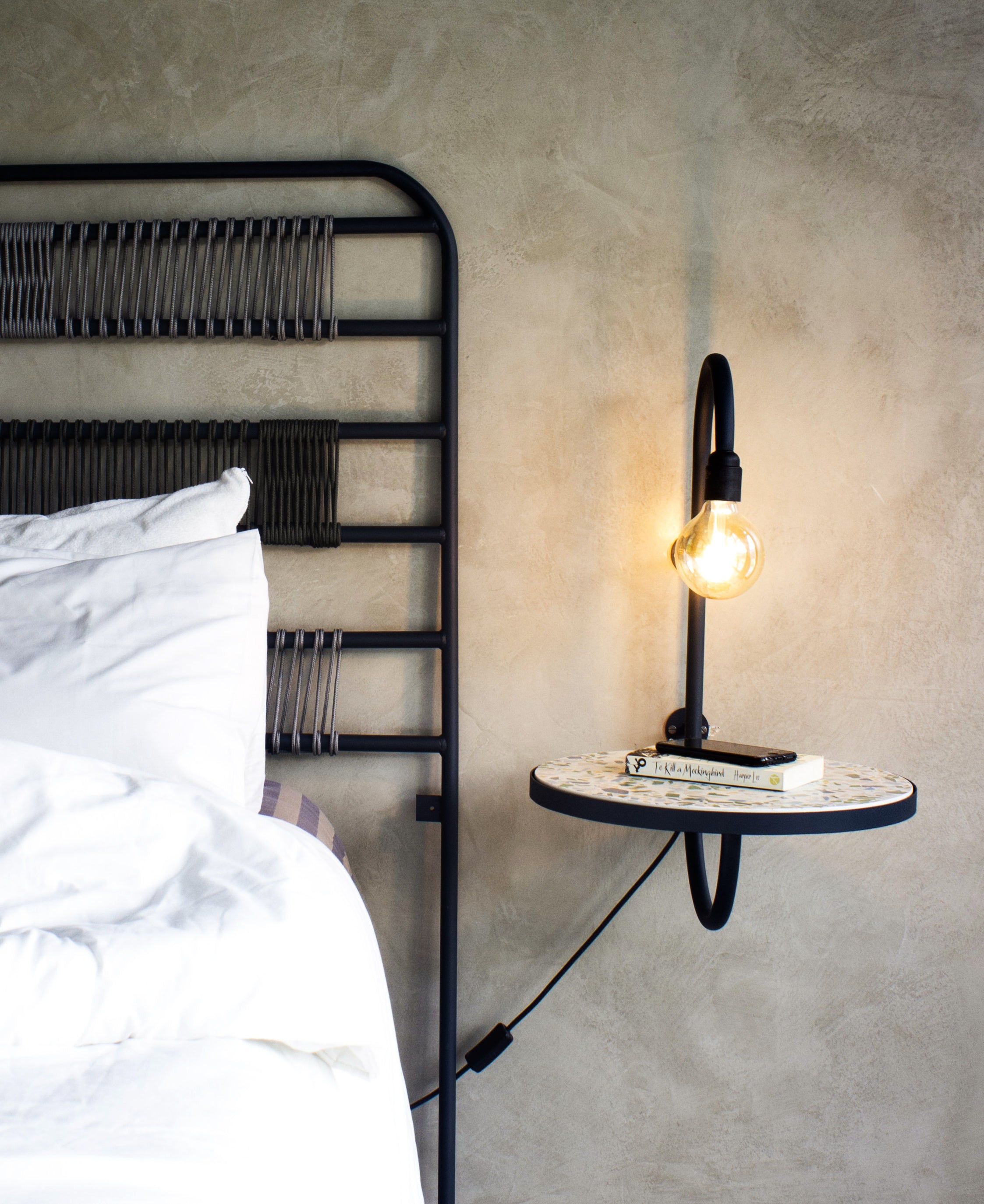 Makeba WallSide Table Lamp