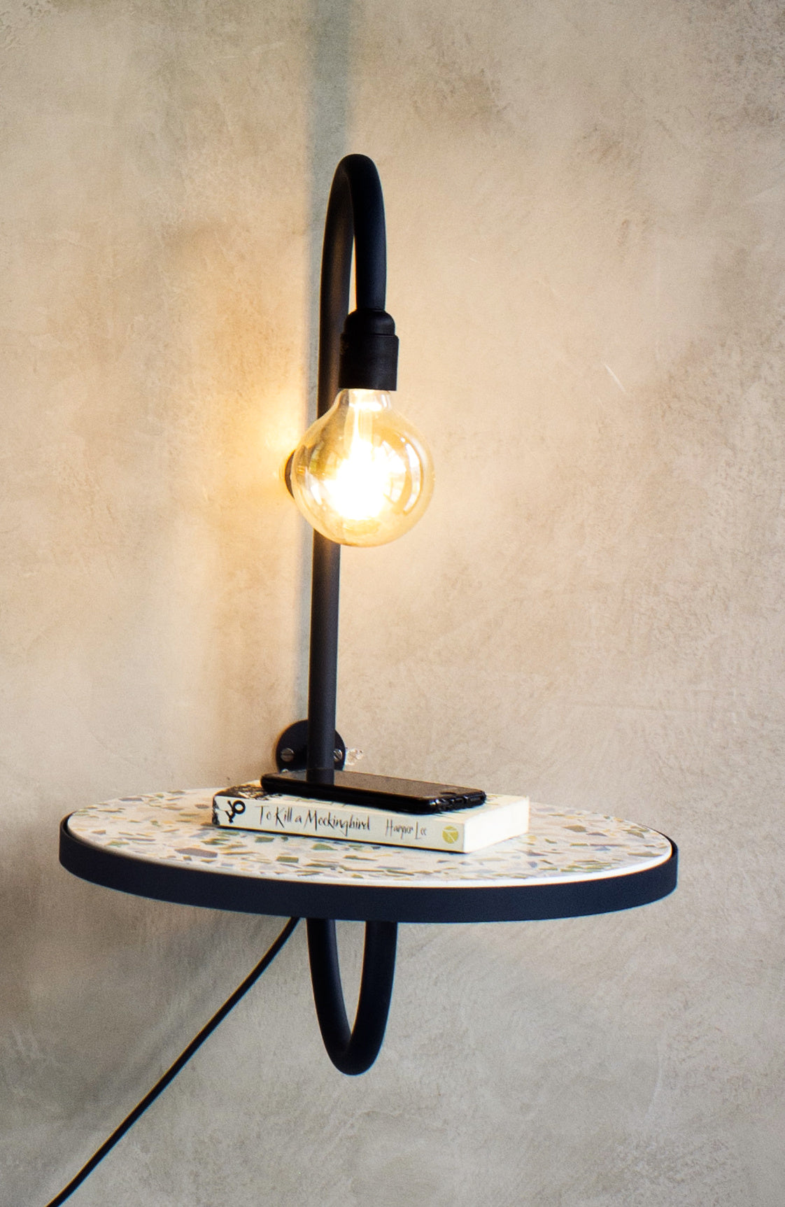 Makeba WallSide Table Lamp