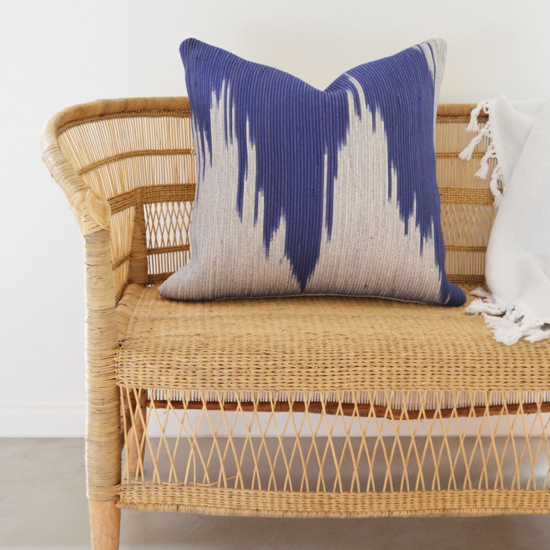 Ikat Rope Scatter Cushion