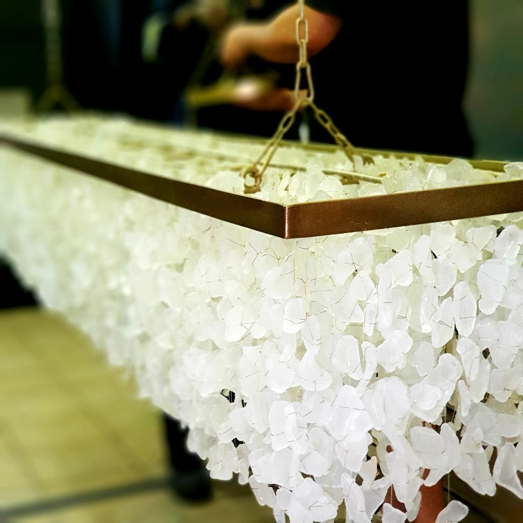 Lighting_Recycled_Glass_Linear_Chandelier_White_Brass