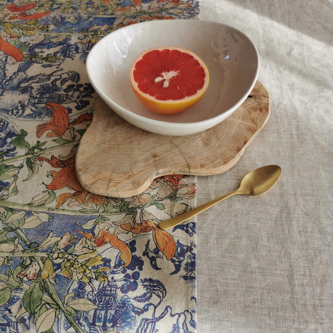 TableLinen_TableRunners_Hemp_Print_Delft