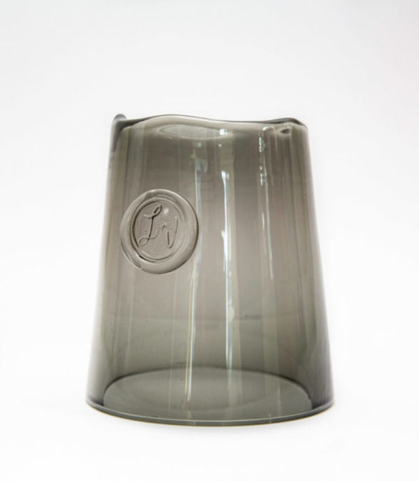 Vases_Cloche_Glass_Handblown_Charcoal