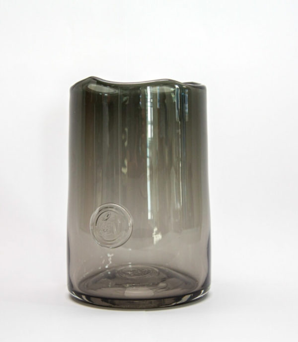 Vases_Glass_Handblown_CharcoalVases_Glass_Handblown
