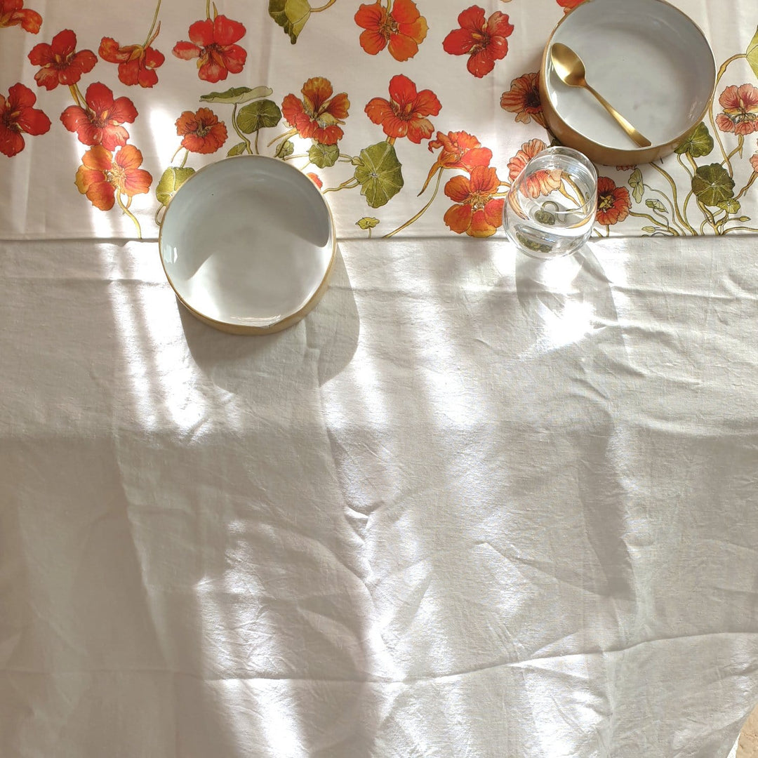 TableLinen_TableRunners_Cotton_Print_Nasturtium
