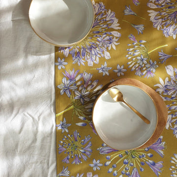 TableLinen_TableRunners_Cotton_Print_Agapantha