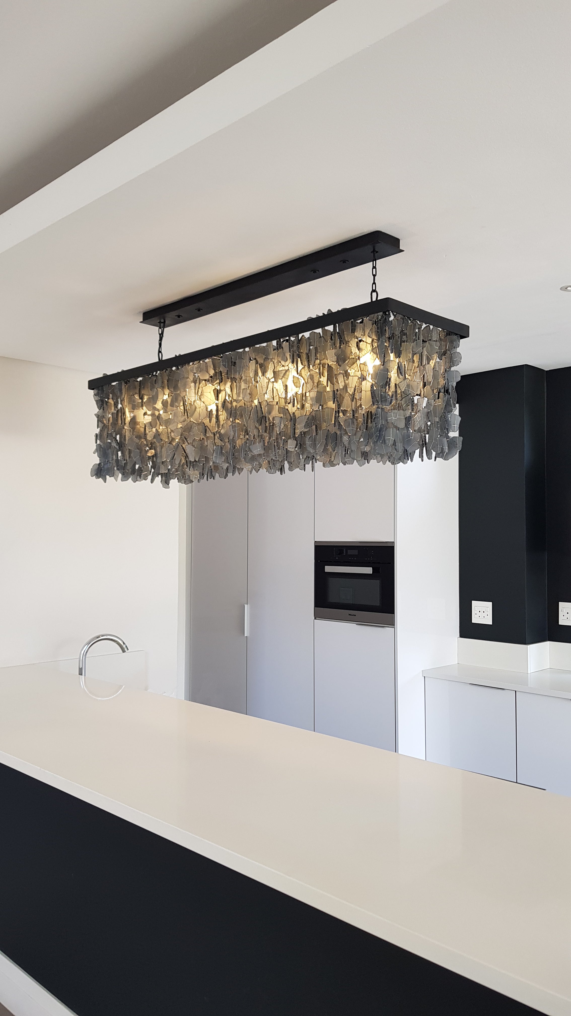 Lighting_Recycled_Glass_Linear_Chandelier_Charcoal_Black