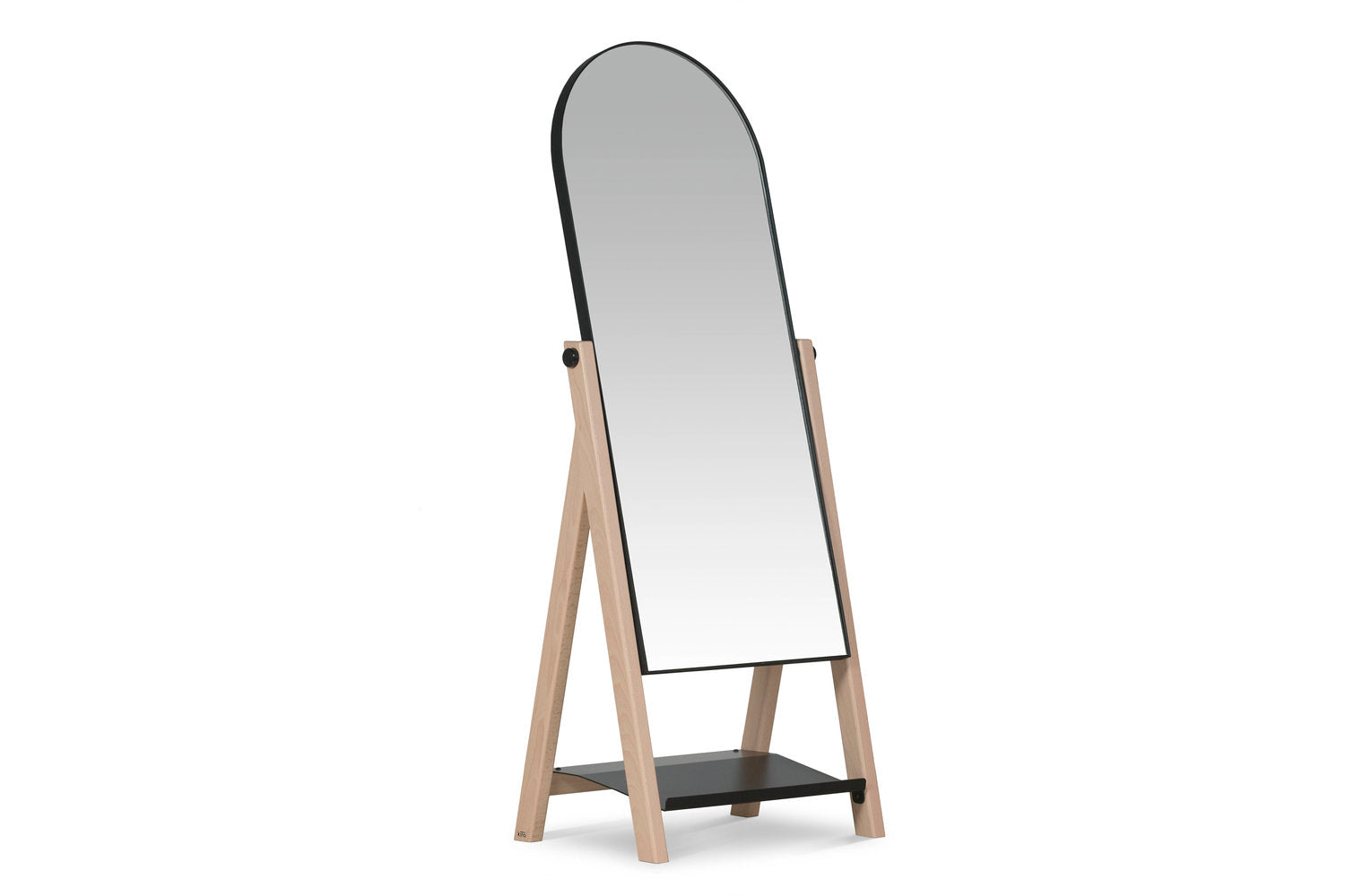 Slant Floor Mirror