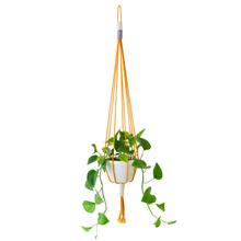 Planters_Hanging_Macrame_Yellow
