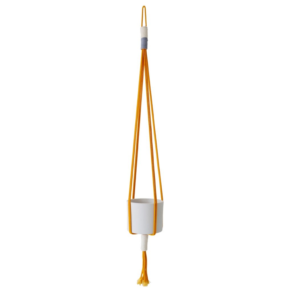 Planters_Hanging_Macrame_Yellow