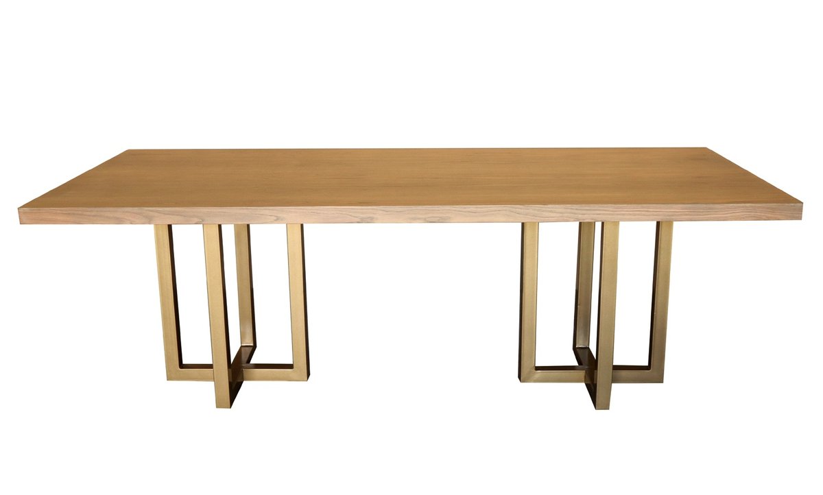 Furniture_Tables_DiningTables_Metal_Oak