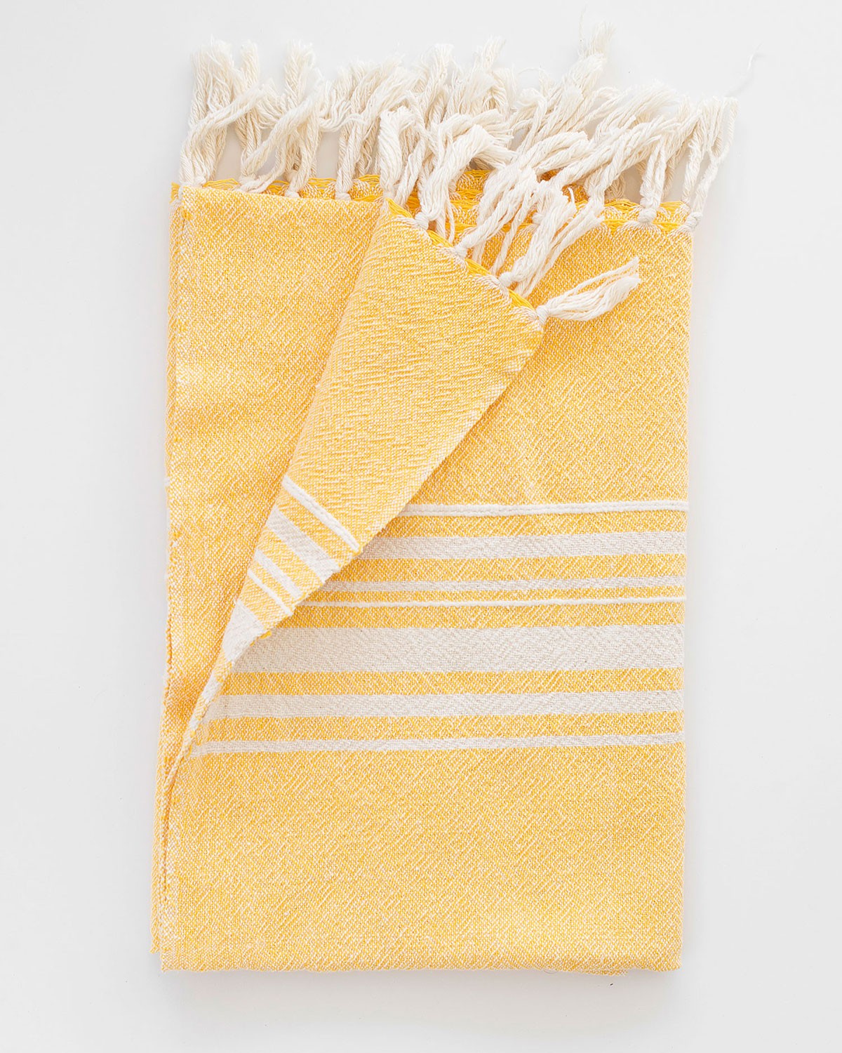 Towels_BathTowel_BeachTowel_Contemporary_Handwoven_Striped_Yellow