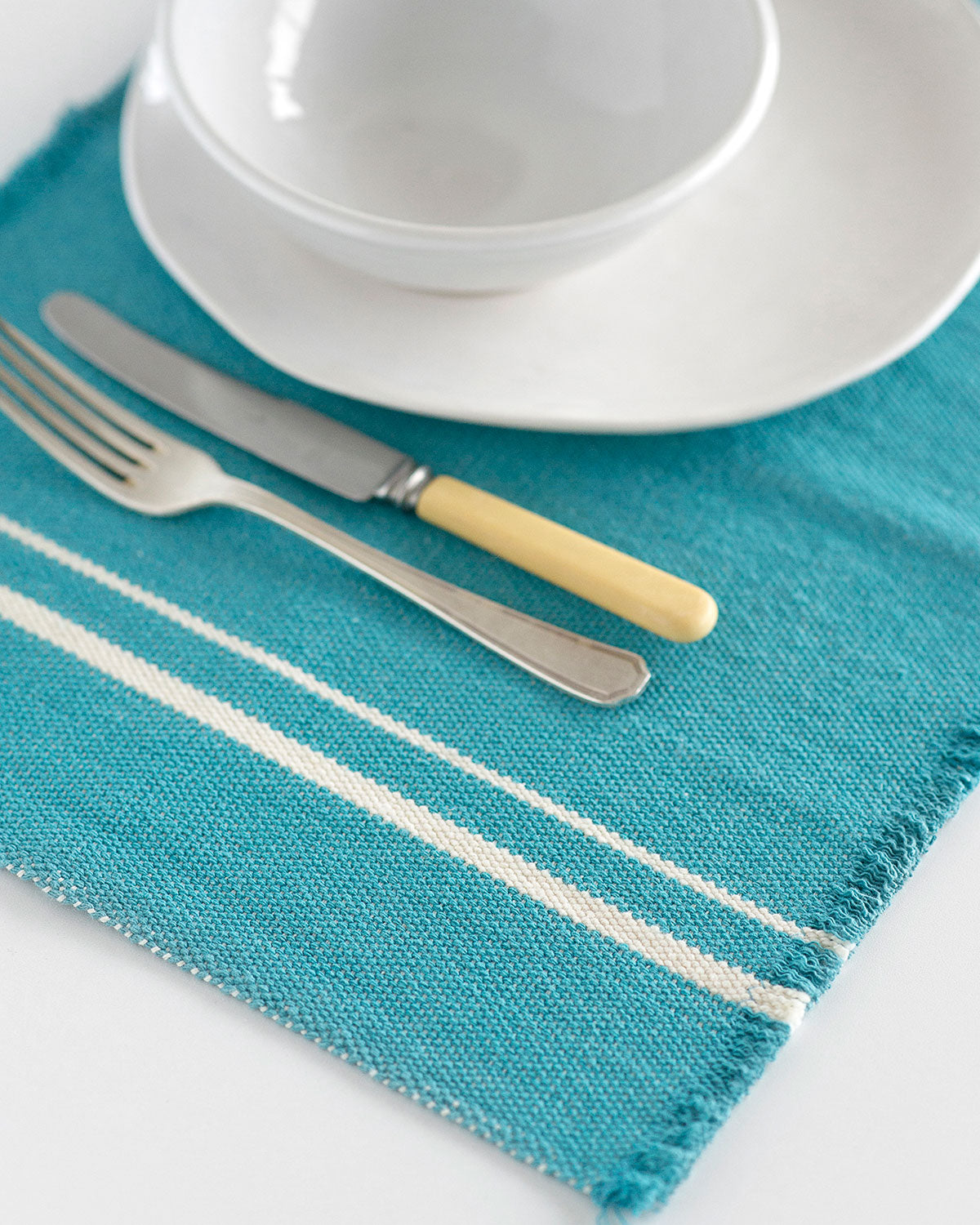 TableLinen_Placemats_Handwoven_Turquoise