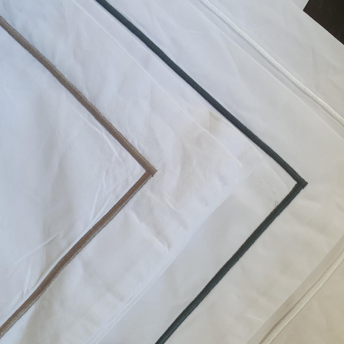 Duvet Covers - Satin Stitch Detail