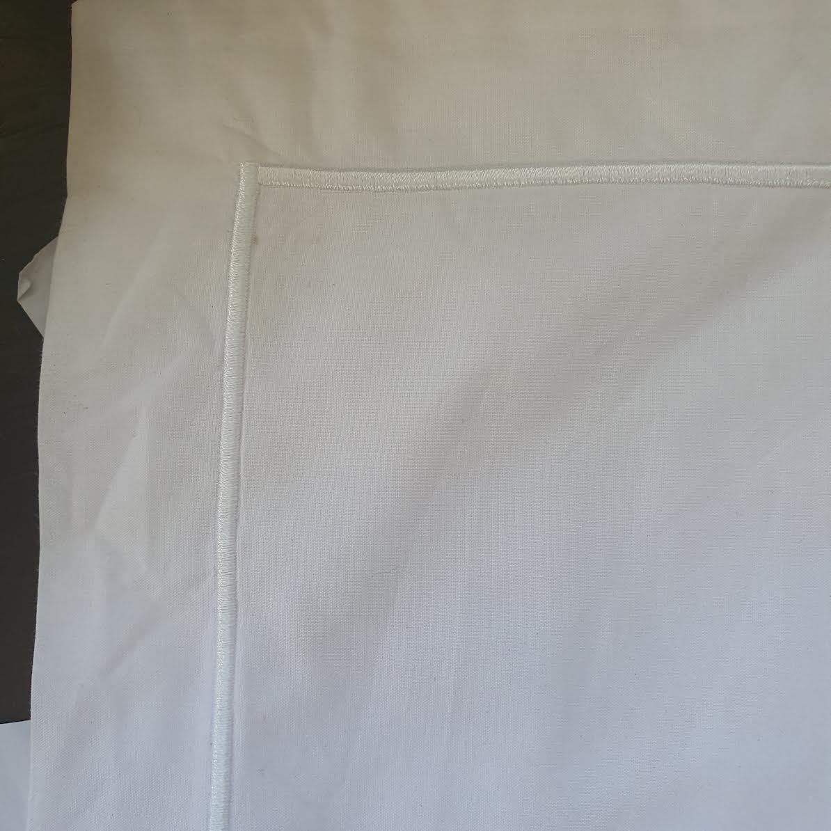 Duvet Covers - Satin Stitch Detail