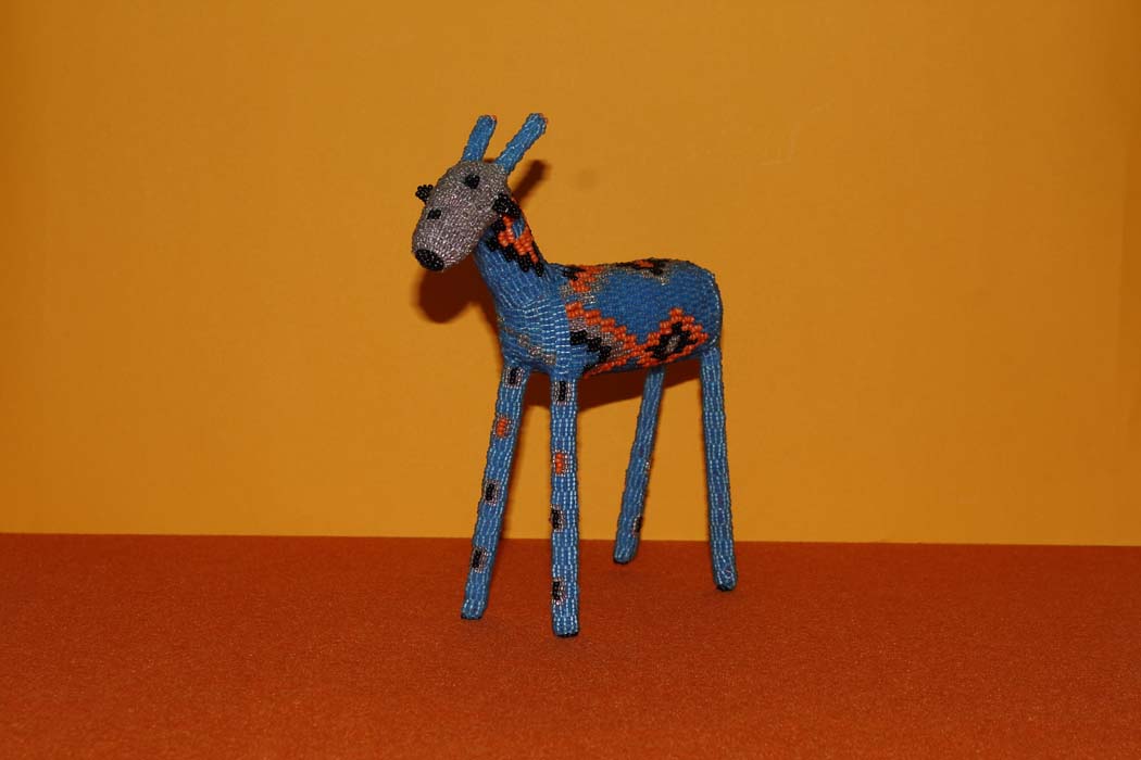 Bokkie Art Tuquoise/Orange